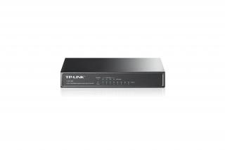 TP-Link Switch  PoE - TL-SF1008P (8 port 100Mbps; 8/4 af PoE port, 57W)