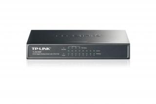 TP-Link Switch  PoE - TL-SG1008P (8 port 1Gbps; 8/4 af PoE port; 55W)