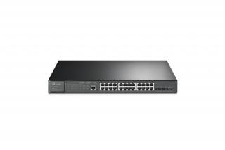 TP-Link Switch Smart - TL-SG3428XMP JetStream™ (24 port 1Gbps PoE+ port; 4 port 10Gbps SFP; 384W; L2/L3/L4)