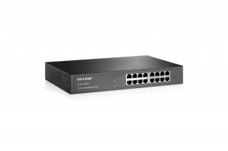 TP-Link Switch  - TL-SF1016DS (16 port, 100Mbps; fém ház)