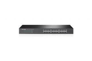 TP-Link Switch  - TL-SF1024 (24 port, 100Mbps; fém ház, rackbe szerelhető)