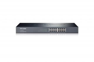 TP-Link Switch  - TL-SG1016 (16 port, 1000Mbps; fém ház, rackbe szerelhető)