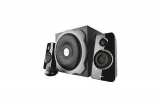 Trust Hangszóró 2.1 - Tytan Fekete (60W RMS; ERP II; hangerőszabályzó; 3,5mm jack; 230V tápcsatlakozó)