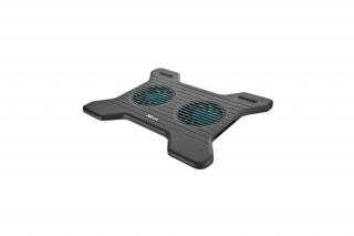 Trust Notebook Hűtő Pad - Xstream Breeze (állítható dőlésszög; USB-ről működő 2x ventilátor; fekete)