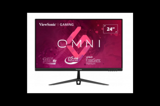 ViewSonic Gamer Monitor 24" - VX2428 (IPS, 16:9, 1920x1080, 180Hz, 0,5ms, 250cd/m2, 2xHDMI, DP, VESA, SPK)