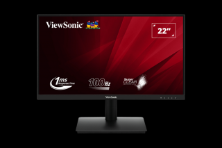 ViewSonic Monitor 22" - VA220-H (IPS, 16:9, 1920x1080, 100Hz, 1ms, 250cd/m2, D-sub, HDMI, VESA)