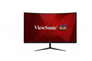 ViewSonic Monitor 31,5" - VX3218-PC-mhd (VA, 16:9, 1920x1080, 165Hz, 1ms, 300cd/m2, 2xHDMI, DP, VESA, SPK, ívelt)