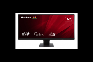 ViewSonic Monitor 34" - VA3456-MHDJ (IPS, 21:9, 3440x1440, 4ms, 420cd/m2, DP, HDMI*2, SPK, mag.áll)