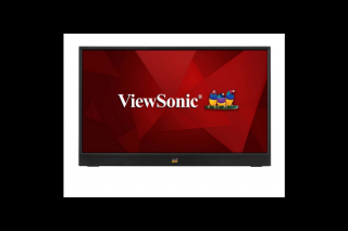 ViewSonic Portable Monitor 15,6" - VA1655 (IPS,16:9, 1920x1080, 7ms, 250cd/m2, miniHDMI, 2xUSB-C)