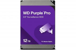 Western Digital Belső HDD 3.5" 12TB - WD122PURP (7200rpm, 512 MB puffer, SATA3 - Purple Pro)