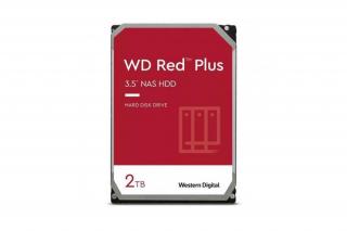 Western Digital Belső HDD 3.5" 2TB - WD20EFPX (5400rpm, 64 MB puffer, SATA3 - Red Plus széria)