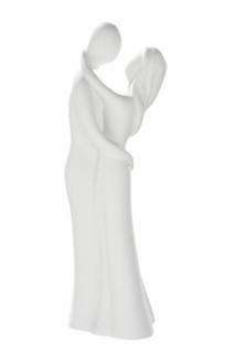 Esküvői szobor kerámia fehér "Szerelem"