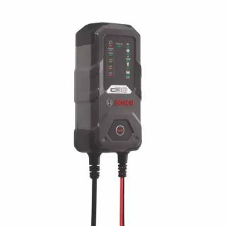 BOSCH C30 6V 0,8Ah és 12V 3,8Ah EFB, AGM, GEL, VRLA AKKUMULÁTOR TÖLTŐ