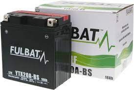 FULBAT AGM YTX20A-BS 12V19AH 270A MOTORKERÉKPÁR AKKU