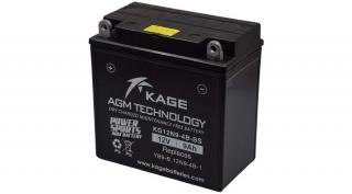 KAGE MF YB9-BS (12N9-4B-BS, KB9-B) 12V 9Ah 120A  MOTORKERÉKPÁR AKKU