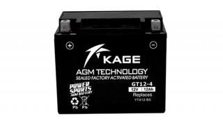KAGE MF YTX12-BS (GT12-4) 12V12AH 155A MOTORKERÉKPÁR AKKU