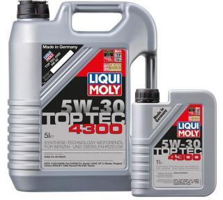 LIQUI MOLY TOP TEC 4300 5W30 5L + 1L