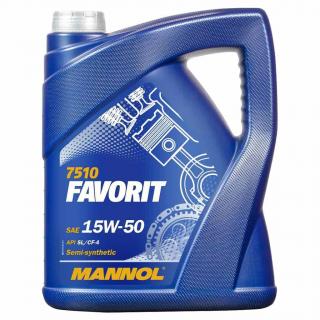 MANNOL FAVORIT 15W50 5L