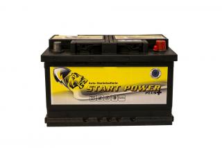 START POWER PLUS AKKU 12V74AH 640A J+