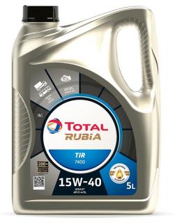 TOTAL RUBIA TIR 7400 15W40 5L