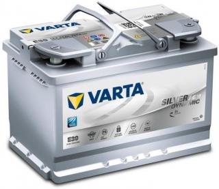 VARTA SILVER DYN. AGM 12V 70AH 760A AKKUMULÁTOR