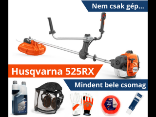 Husqvarna 525RX Mark II fűkasza - Mindent bele csomag