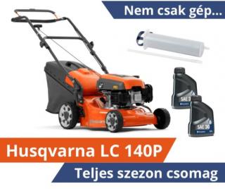 Husqvarna LC 140P fűnyíró - Teljes szezon csomagban