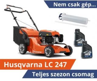 Husqvarna LC 247 fűnyíró - Teljes szezon csomagban