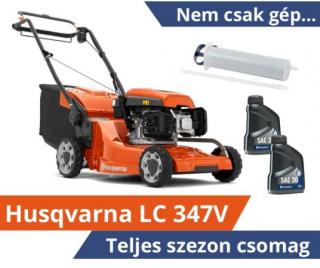 Husqvarna LC 347V önjáró fűnyíró - Teljes szezon csomagban