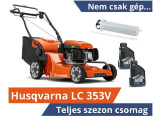 Husqvarna LC 353V önjáró fűnyíró - Teljes szezon csomagban