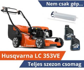 Husqvarna LC 353VE önjáró önindítós fűnyíró - Teljes szezon csomagban