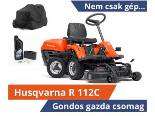 Husqvarna R 112C rider - Gondos gazda csomagban