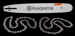 Husqvarna X-Force vezetőlemez és H25 lánc készlet (325-64-1,5)