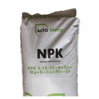NPK 0:10:24+me kevert 25kg