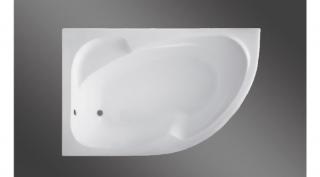 Linda 150x100 Aszimmetrikus balos sarokkád