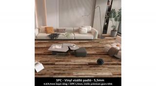 SPC - Vinyl padló 2,25m2/csomag "Füstös Erdő" Prémium / Kérjen egyedi árat a kiszállításra!