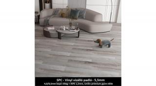 SPC - Vinyl padló 2,25m2/csomag "Viharfa" Prémium / Kérjen egyedi árat a kiszállításra!
