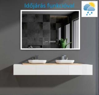 Trend PLUS okos tükör 90x90cm + időjárás funkcióval