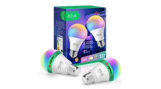 Nous P3Z okos Tuya Zigbee RGB izzó (E27 foglalat) 2 db-os csomag