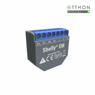 Shelly EM » max. 2 x 120A fogyasztásmérés és vezérlés