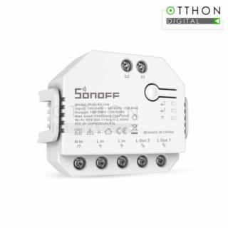 Sonoff » Sonoff Dual Lite (R3) két áramkörös WiFi-s okosrelé