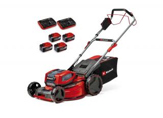 Einhell GP-CM 36/52 S Li BL akkus fűnyíró, 36V, 52cm, 65L (4db 5.2Ah akkuval és töltővel)