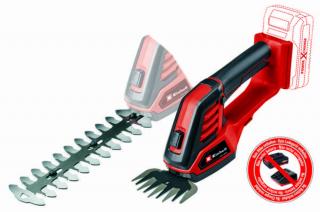 Einhell PXC GE-CG 18/100 Li-Solo akkus fű- és sövénynyíró, 18V, 20cm (akku és töltő nélkül)