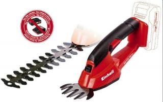 Einhell PXC GE-CG 18 Li-Solo akkus fű- és sövénynyíró, 18V, 20cm (akku és töltő nélkül)