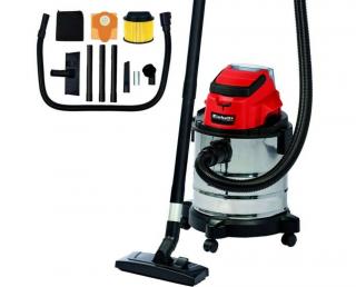 Einhell PXC TC-VC 18/20 Li S-Solo akkus száraz-nedves porszívó, 18V, 8kPa (akku és töltő nélkül)