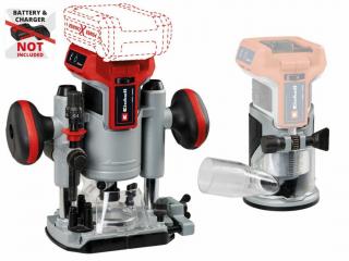 Einhell TP-RO 18 Set Li BL akkus felsőmaró, 18V (akku és töltő nélkül)