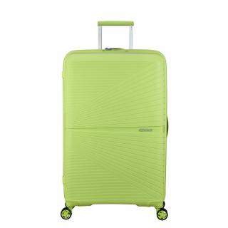 American Tourister AIRCONIC 4-kerekes keményfedeles bőrönd 77 x 49 x 31 cm, sárgás zöld