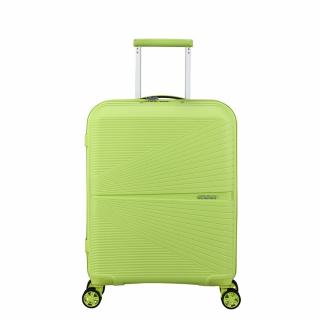 American Tourister AIRCONIC 4-kerekes keményfedeles kabin bőrönd 55x40x20cm, sárgás zöld