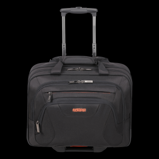 American Tourister AT WORK gurulós laptoptáska 15,6", fekete-narancs