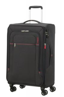 American Tourister CROSSTRACK 4-kerekes bővíthető bőrönd 68x42x28/30cm, szürke